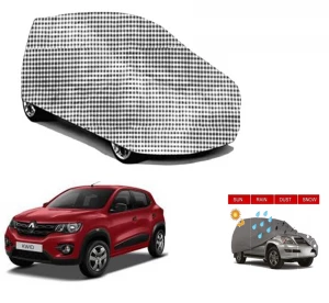 car-body-cover-check-print-renault-kwid